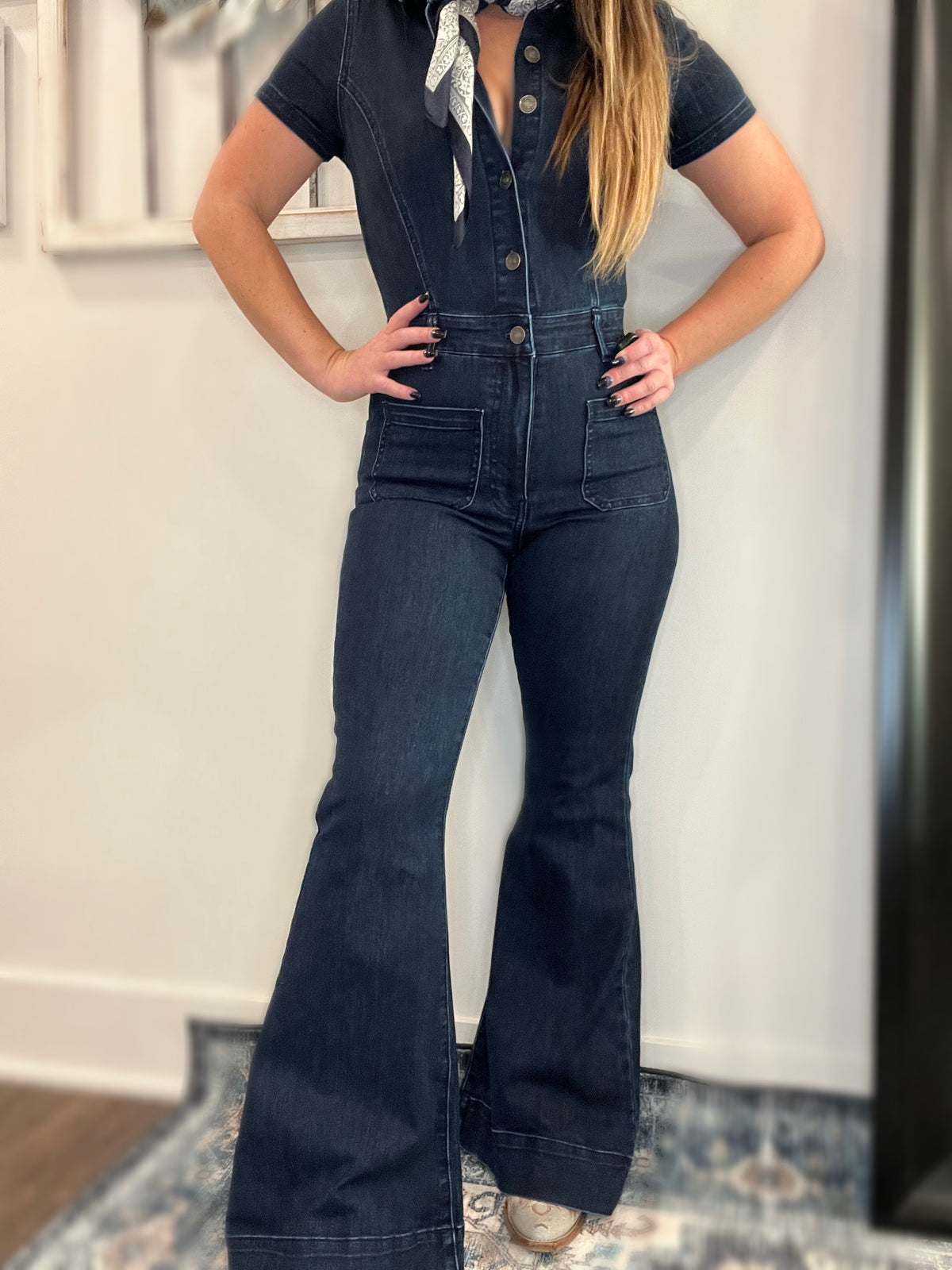 Cowboy Killer Denim Jumpsuit