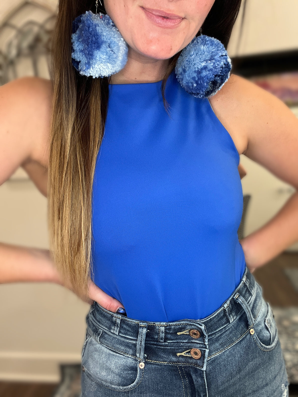 Humble Folk Royal Blue Bodysuit